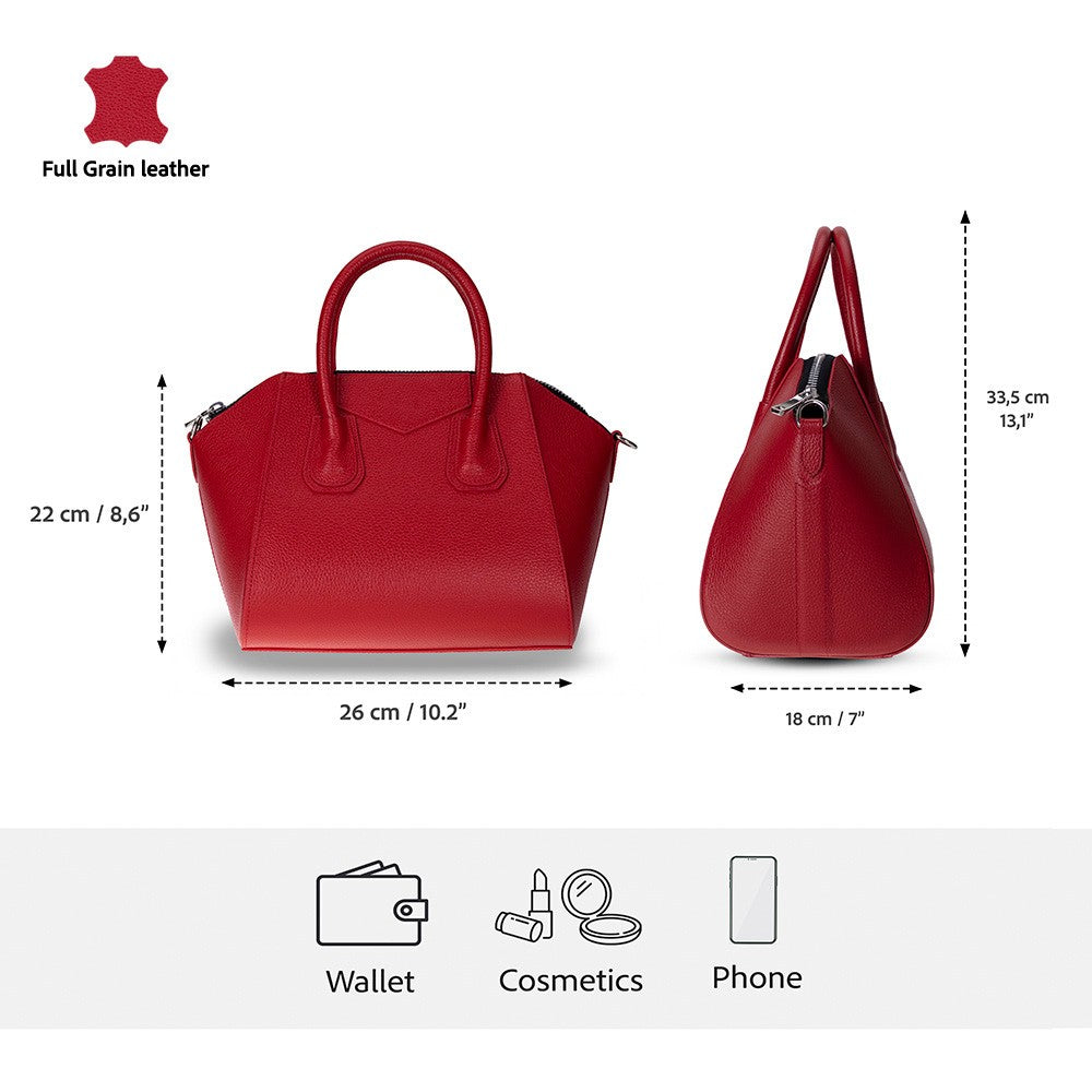 Lorenza Women's Leather Bag, Medium