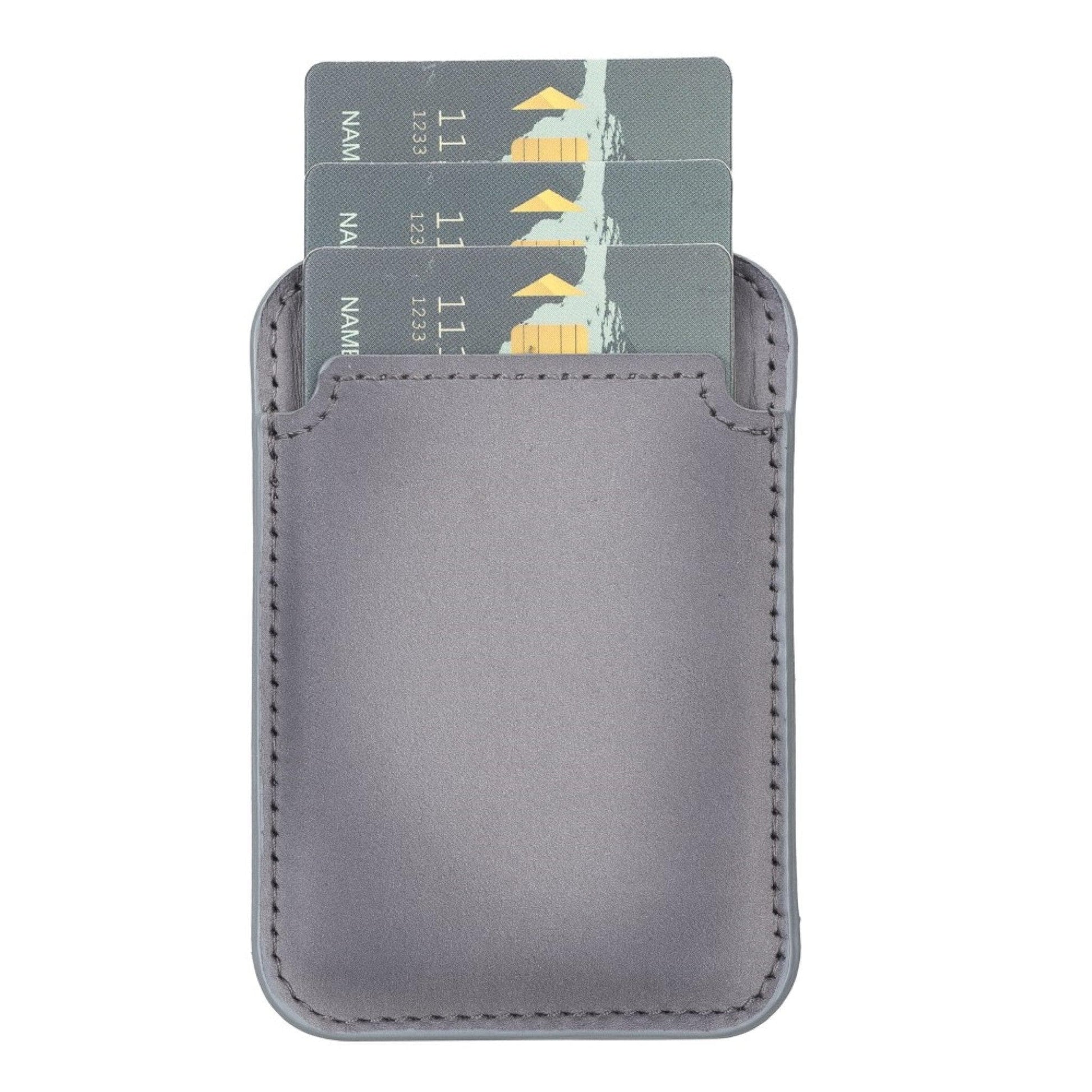 Maggy NE Magnetic Leather Card Holder