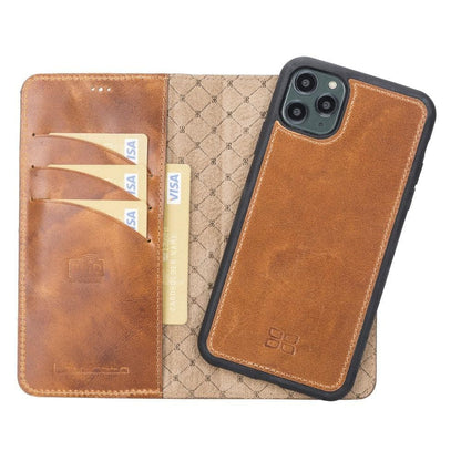 Bouletta Magnetic Detachable Leather Phone Case for Apple iPhone 11 Series