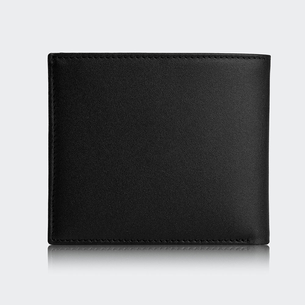 4003 Men Leather Wallet With Two Compartments And Coin Packets