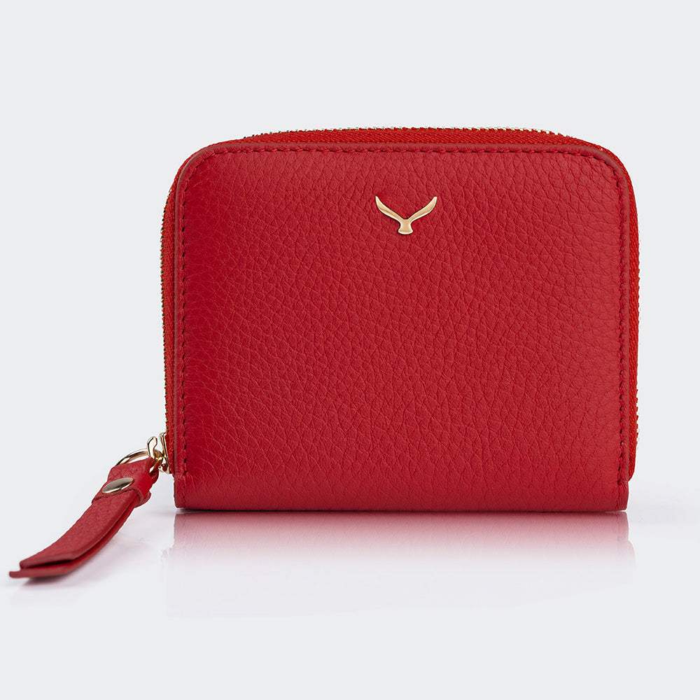 eSalesBox | Mapi 5108 Women Mini Leather Wallet, Black/Light Gold