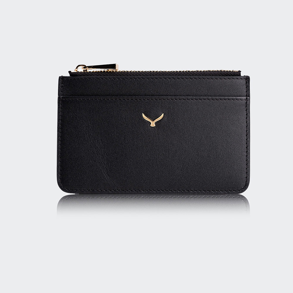 5507 Women Leather Card Holder With Zipper