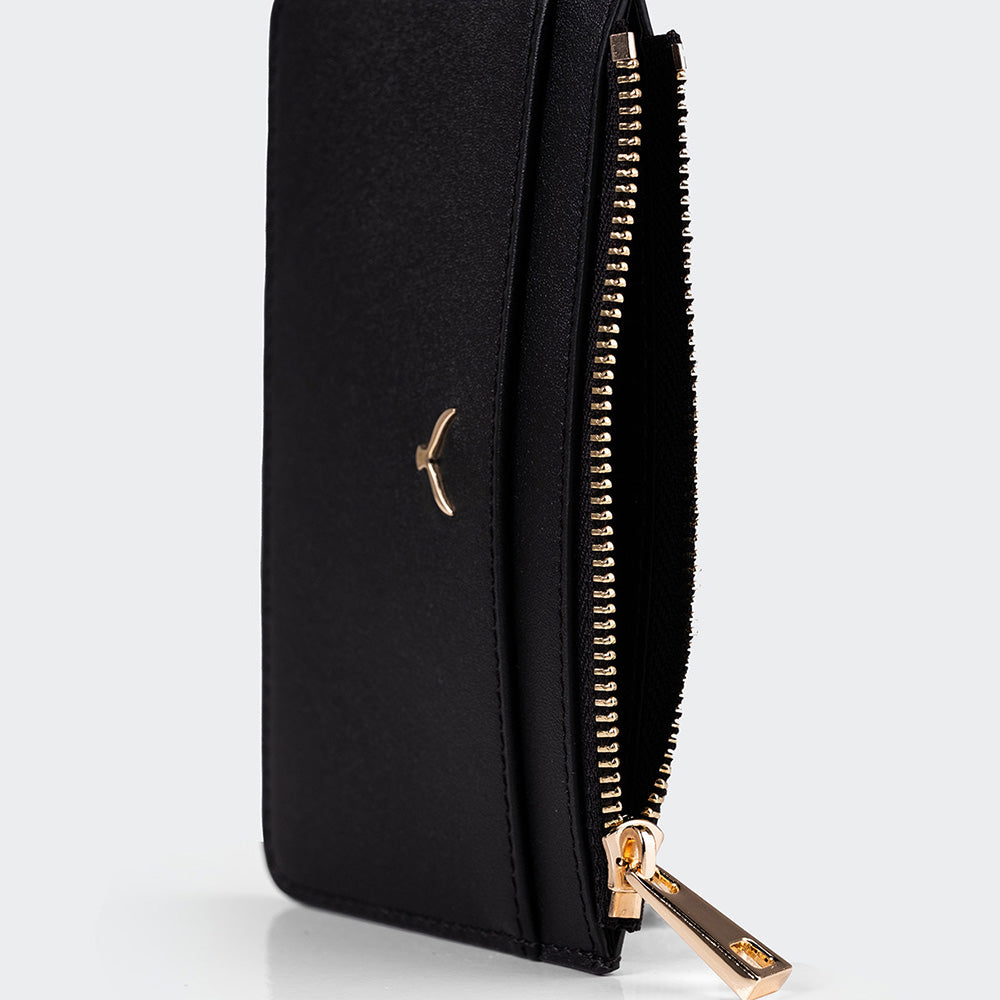 5507 Women Leather Card Holder With Zipper