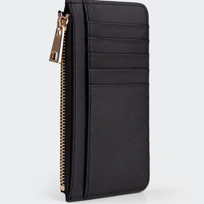 5507 Women Leather Card Holder With Zipper