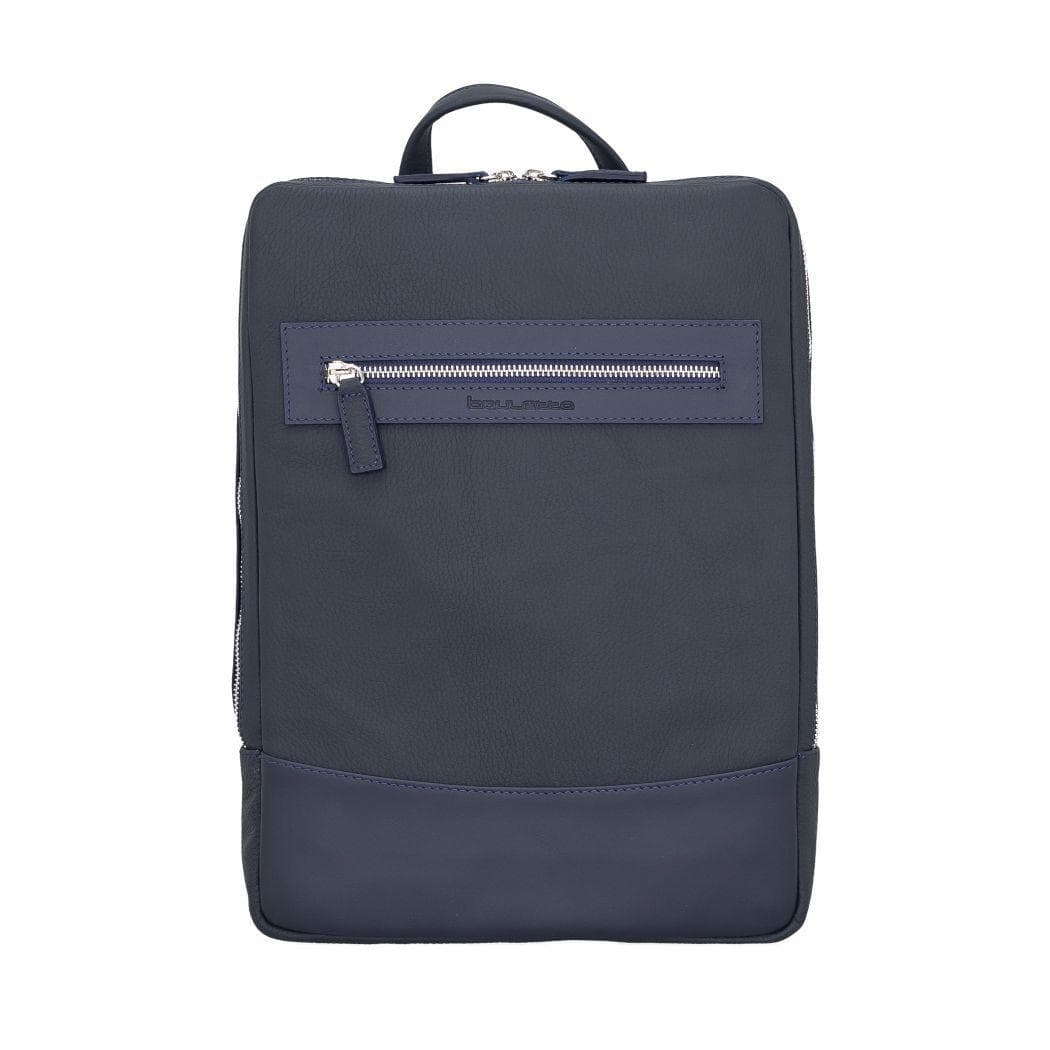 Bouletta Marlow Leather Backpack Dark Blue