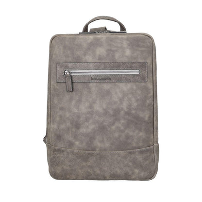 Bouletta Marlow Leather Backpack Grey