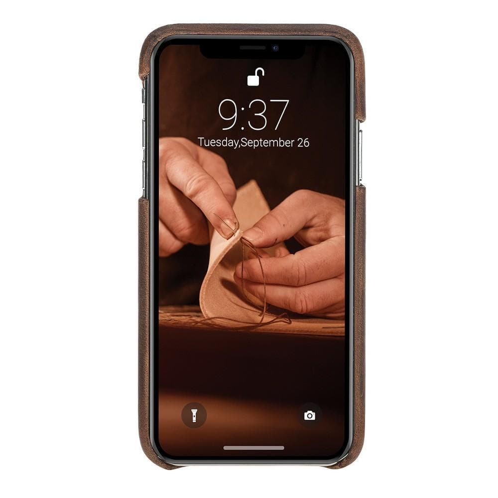 Bouletta Apple iPhone X and iPhone XS Full Covered Genuine Leather Case