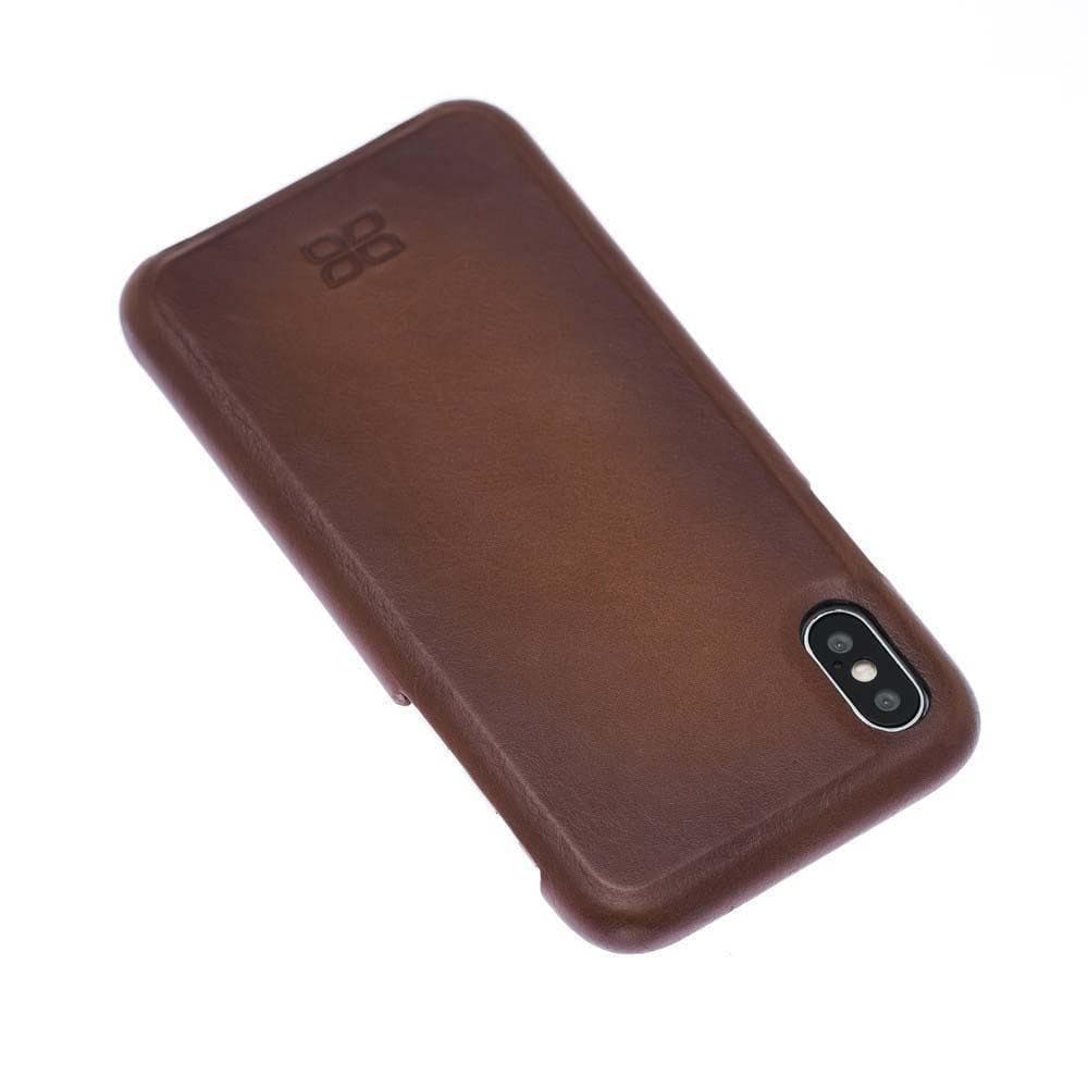 Bouletta Apple iPhone X and iPhone XS Full Covered Genuine Leather Case