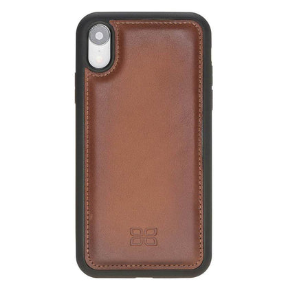 Bouletta Apple iPhone X and iPhone XS Leather Case - Flexible Leather Cover Tan