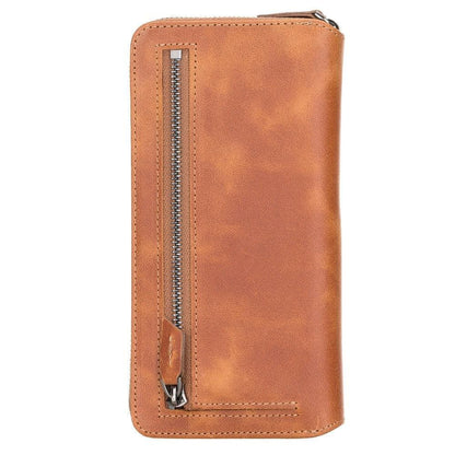 Bouletta Detachable Leather Zipper Wallet Cases for Samsung Galaxy S21 Series