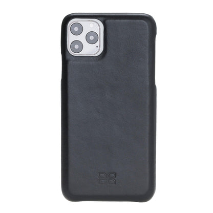 Bouletta Bouletta Fully Leather Back Cover for Apple iPhone 11 Series İPhone 11 Pro Max / Black