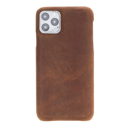 Bouletta Bouletta Fully Leather Back Cover for Apple iPhone 11 Series İPhone 11 Pro Max / Antic Brown