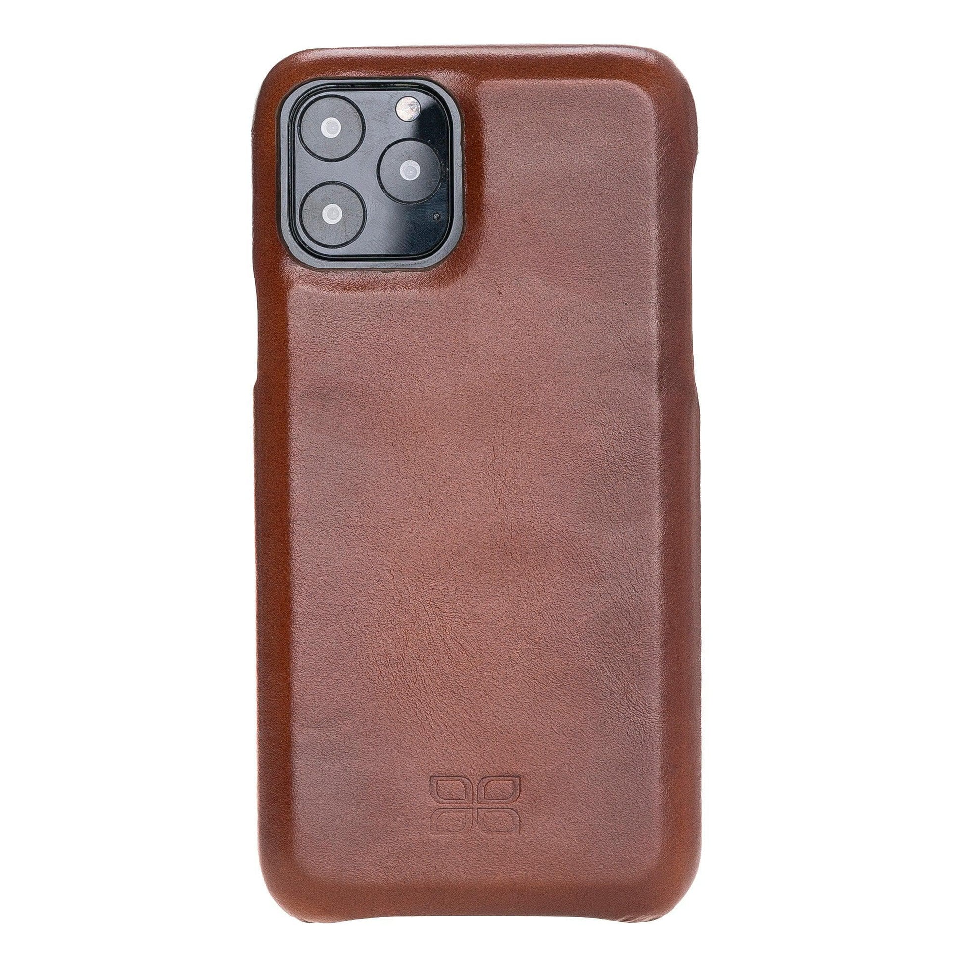 Bouletta Bouletta Fully Leather Back Cover for Apple iPhone 11 Series iPhone 11 Pro / Tan