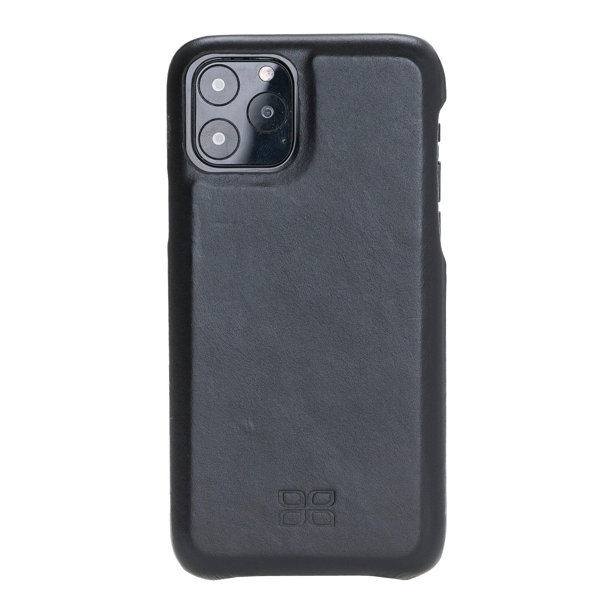 Bouletta Bouletta Fully Leather Back Cover for Apple iPhone 11 Series iPhone 11 Pro / Black