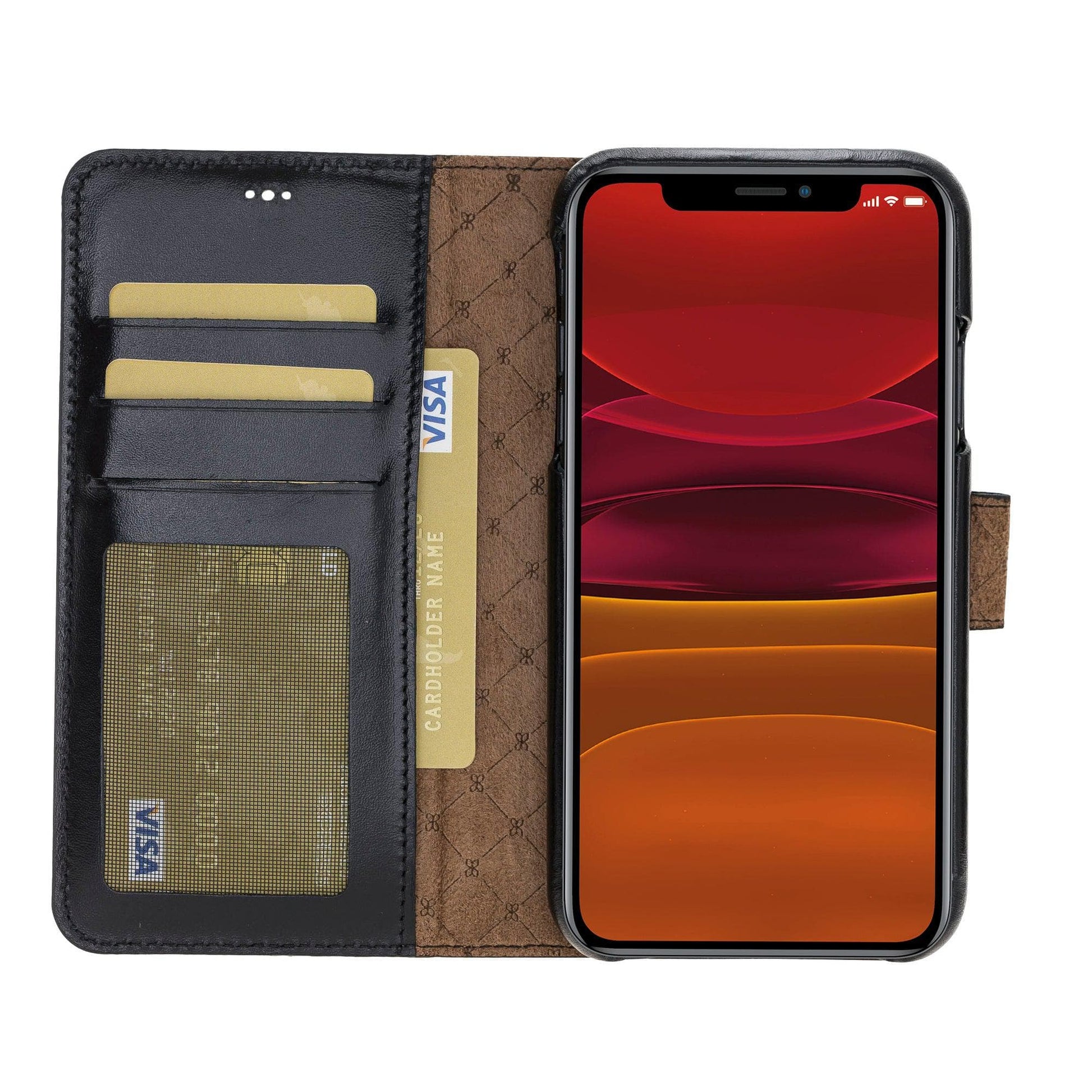 Bouletta Detachable Fully Covering Leather Wallet Case For Apple iPhone 11 Series