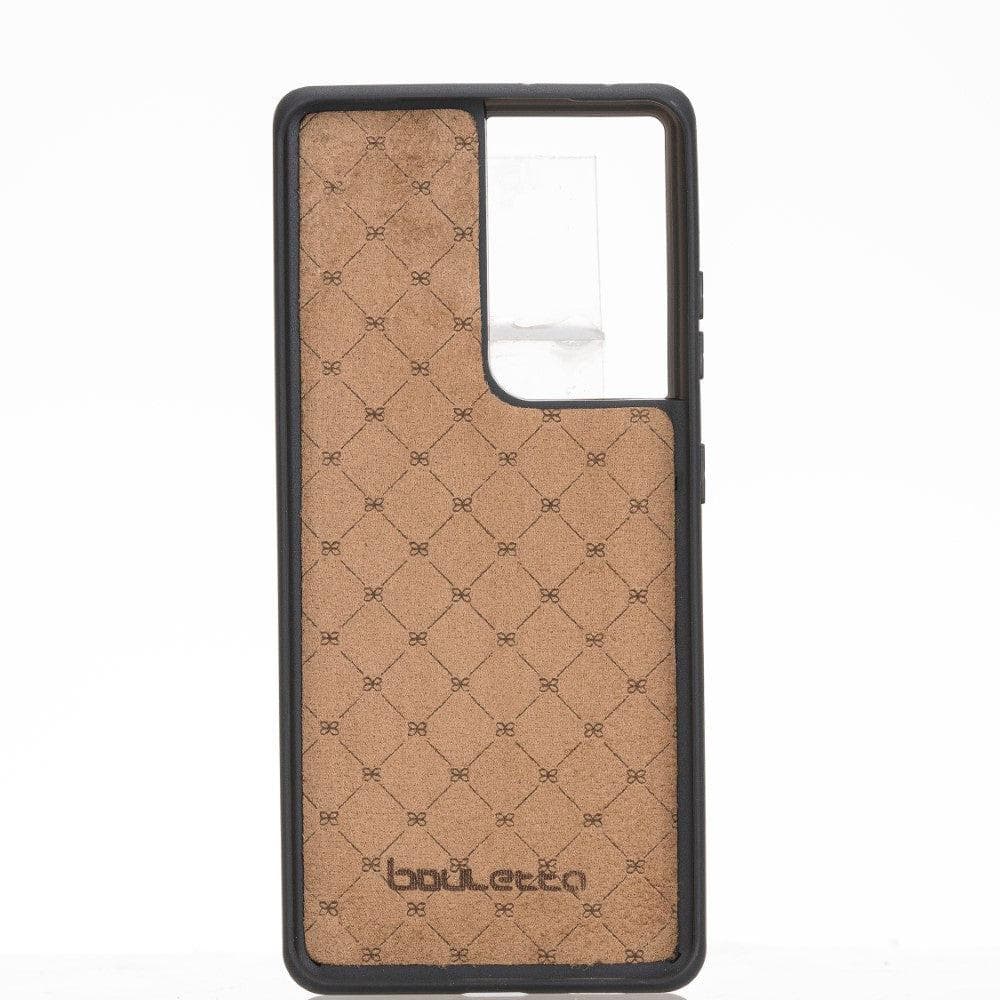 Bouletta Flex Cover Back with Card Holder Leather Cases for Samsung Galaxy S21 Series