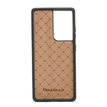 Bouletta Flex Cover Back with Card Holder Leather Cases for Samsung Galaxy S21 Series