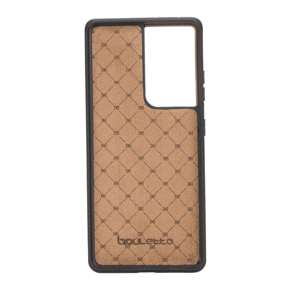 Bouletta Flex Cover Back with Card Holder Leather Cases for Samsung Galaxy S21 Series