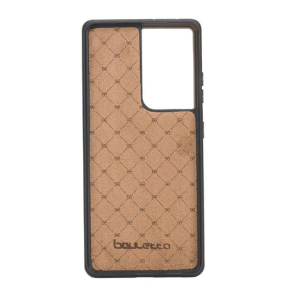 Bouletta Flex Cover Back with Card Holder Leather Cases for Samsung Galaxy S21 Series