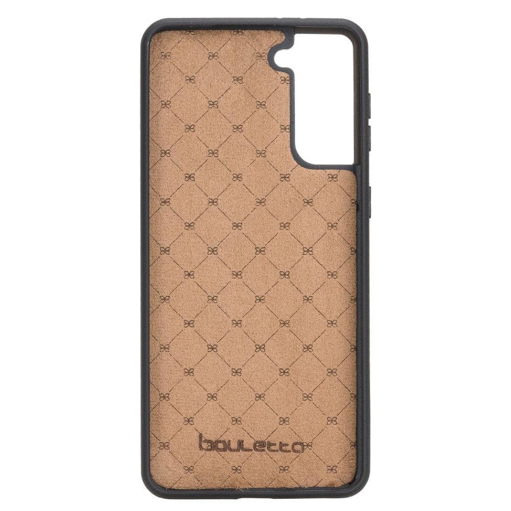 Bouletta Flex Cover Back with Card Holder Leather Cases for Samsung Galaxy S21 Series