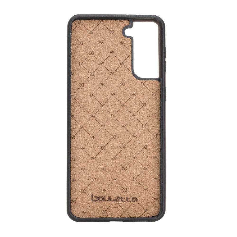 Bouletta Flex Cover Back with Card Holder Leather Cases for Samsung Galaxy S21 Series