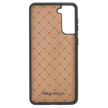 Bouletta Flex Cover Back with Card Holder Leather Cases for Samsung Galaxy S21 Series