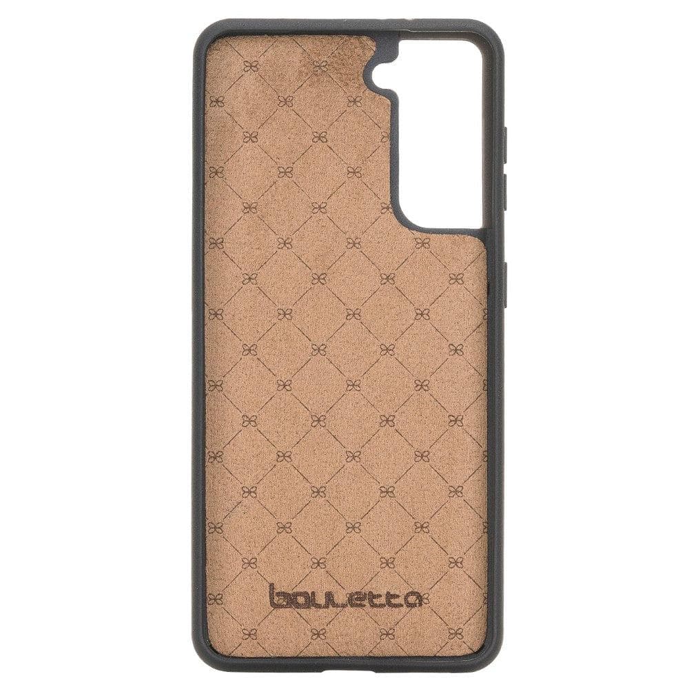 Bouletta Flex Cover Back with Card Holder Leather Cases for Samsung Galaxy S21 Series