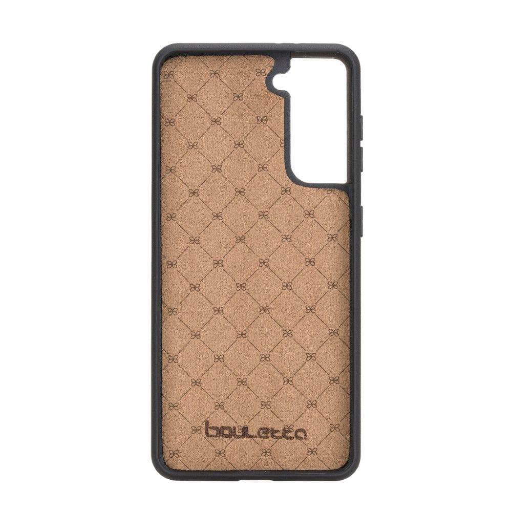 Bouletta Flex Cover Back with Card Holder Leather Cases for Samsung Galaxy S21 Series