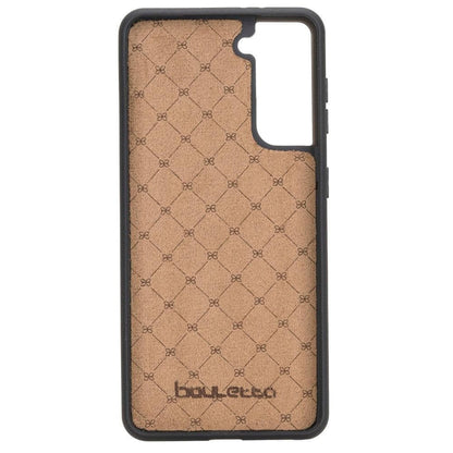 Bouletta Flex Cover Back with Card Holder Leather Cases for Samsung Galaxy S21 Series