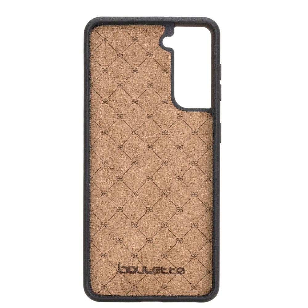 Bouletta Flex Cover Back with Card Holder Leather Cases for Samsung Galaxy S21 Series