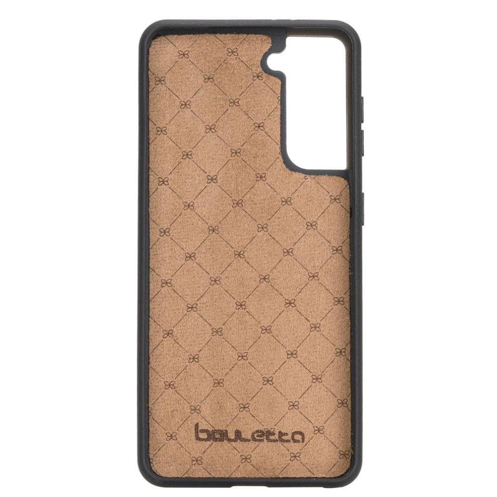 Bouletta Flex Cover Back with Card Holder Leather Cases for Samsung Galaxy S21 Series