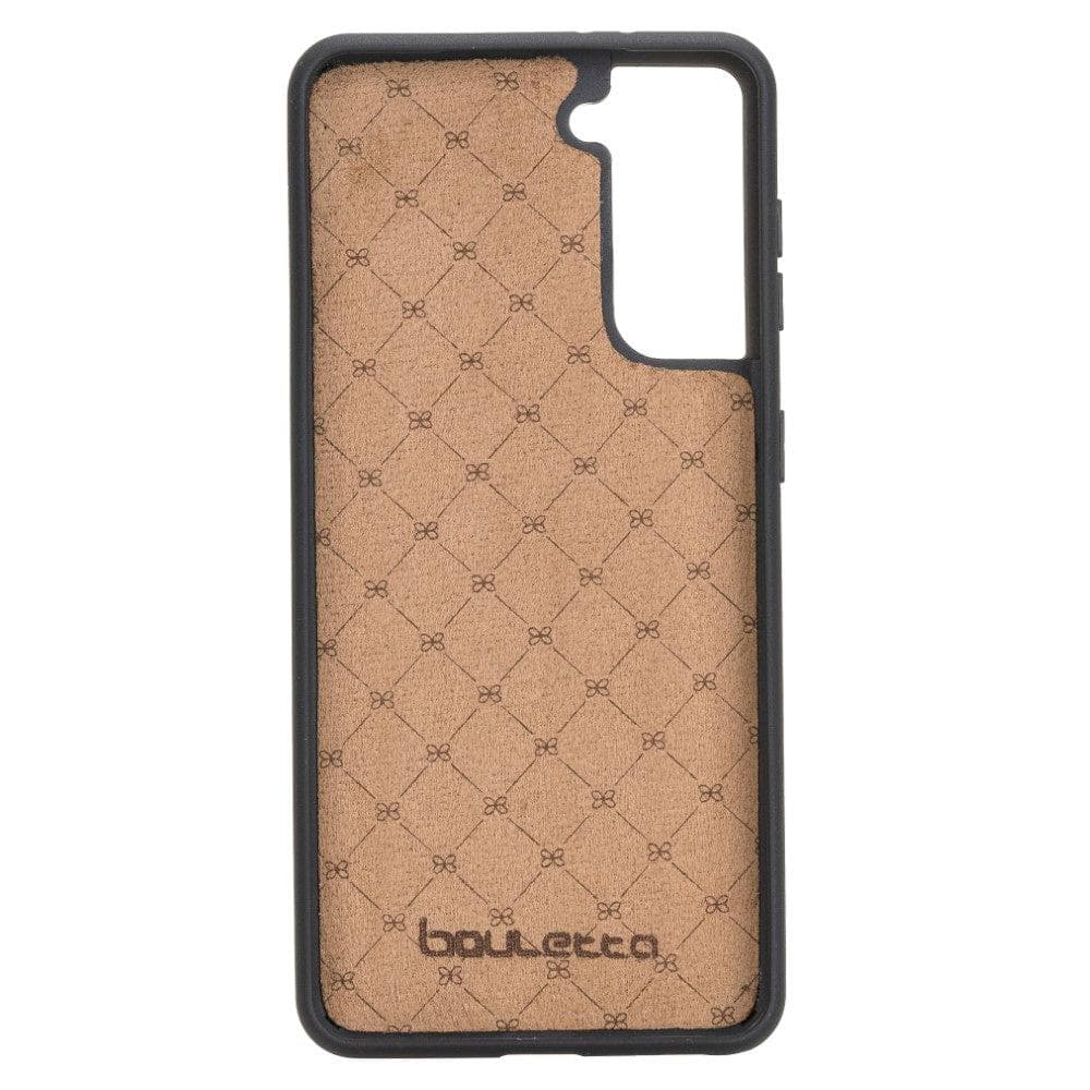 Bouletta Flex Cover Back with Card Holder Leather Cases for Samsung Galaxy S21 Series