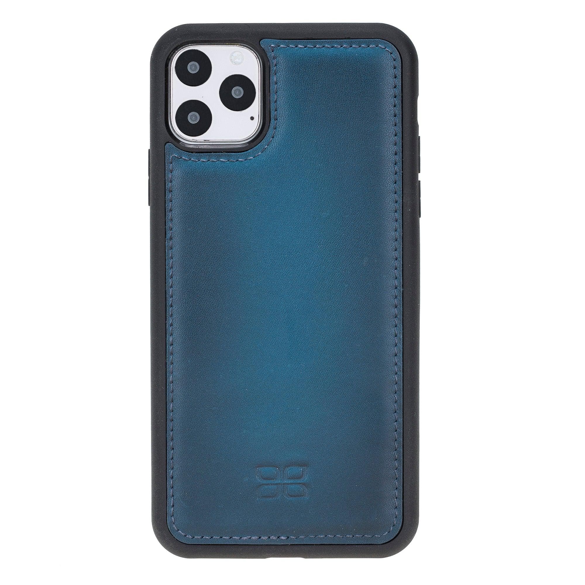 Bouletta Flex Cover Leather Back Cover Case for Apple iPhone 11 Series iPhone 11 Promax 6.5" / Blue