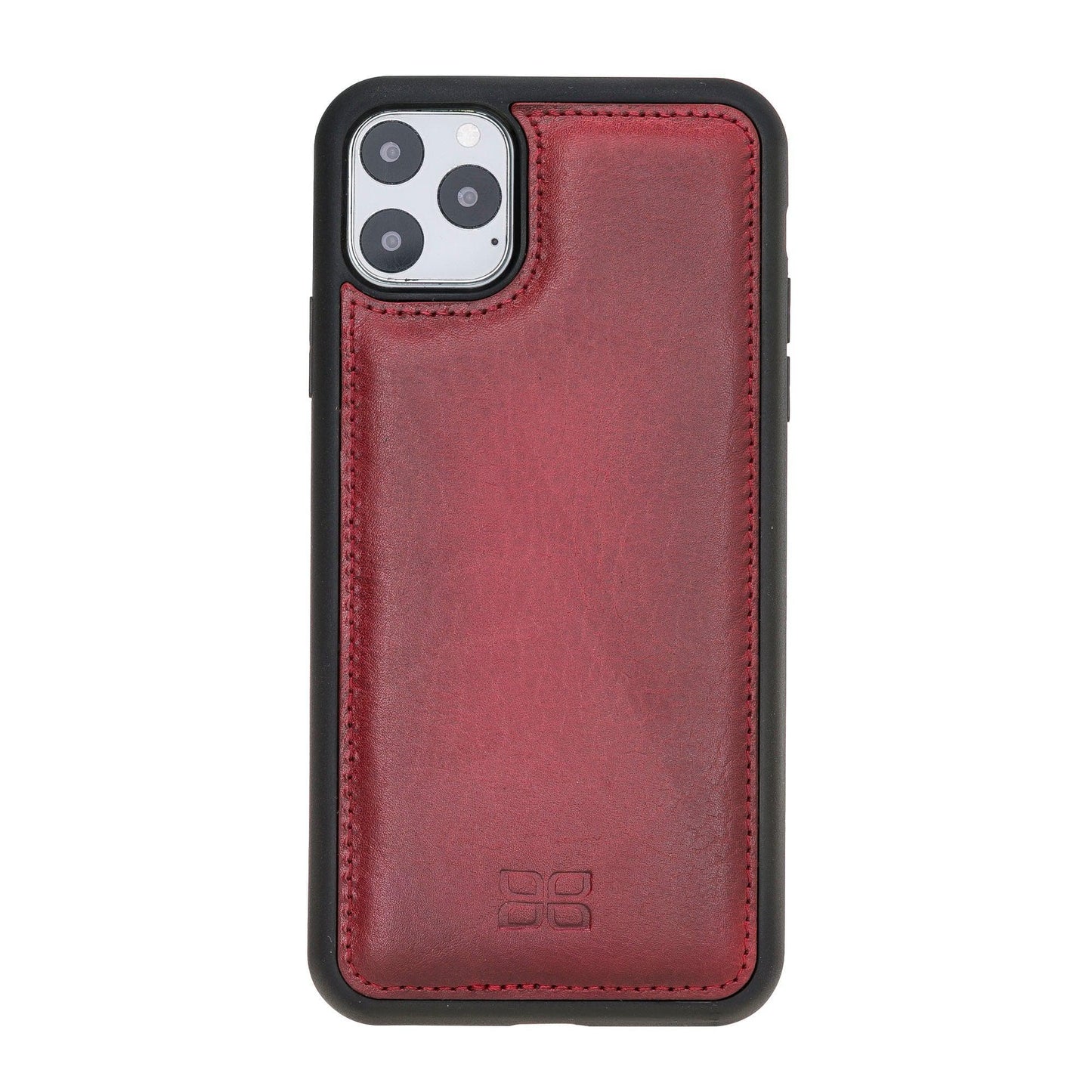 Bouletta Flex Cover Leather Back Cover Case for Apple iPhone 11 Series iPhone 11 Promax 6.5" / Red