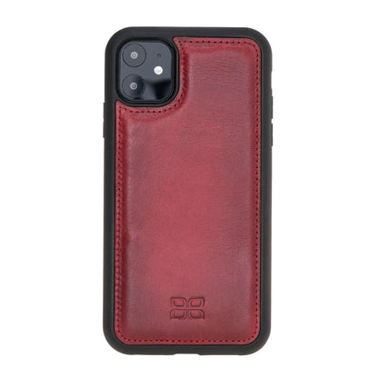 Bouletta Flex Cover Leather Back Cover Case for Apple iPhone 11 Series iPhone 11 6.1" / Red