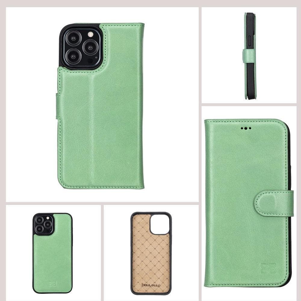 Bouletta Limited Edition Apple iPhone 13 Pro Max and iPhone 13 Pro Detachable Leather Wallet Case