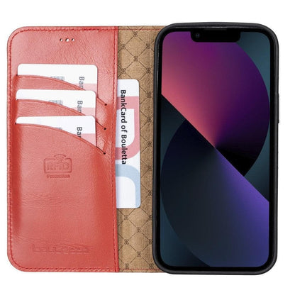 Bouletta Limited Edition Apple iPhone 13 Pro Max and iPhone 13 Pro Detachable Leather Wallet Case