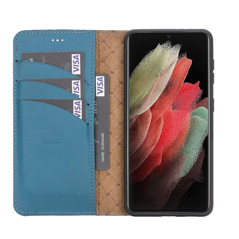 Bouletta Magnetic Detachable Leather Wallet Cases for Samsung Galaxy S21 Series