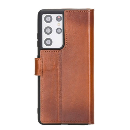 Bouletta Non-Detachable Leather Wallet Cases for Samsung Galaxy S21 Series