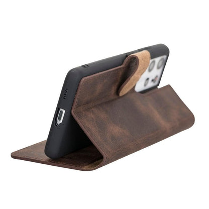 Bouletta Non-Detachable Leather Wallet Cases for Samsung Galaxy S21 Series