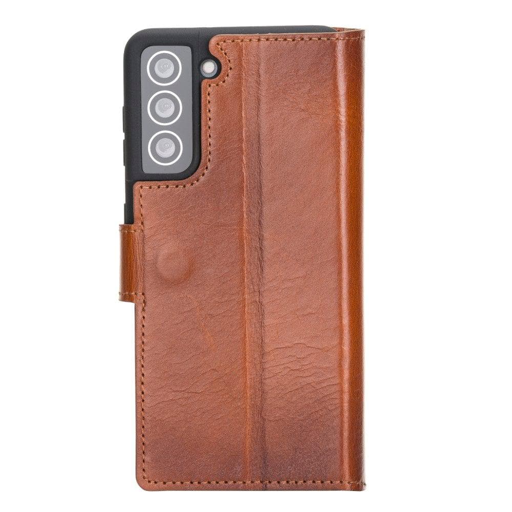 Bouletta Non-Detachable Leather Wallet Cases for Samsung Galaxy S21 Series