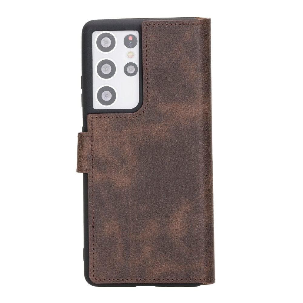 Bouletta Non-Detachable Leather Wallet Cases for Samsung Galaxy S21 Series