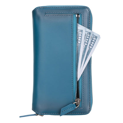 Bouletta Detachable Leather Zipper Wallet Cases for Apple iPhone 12 Series