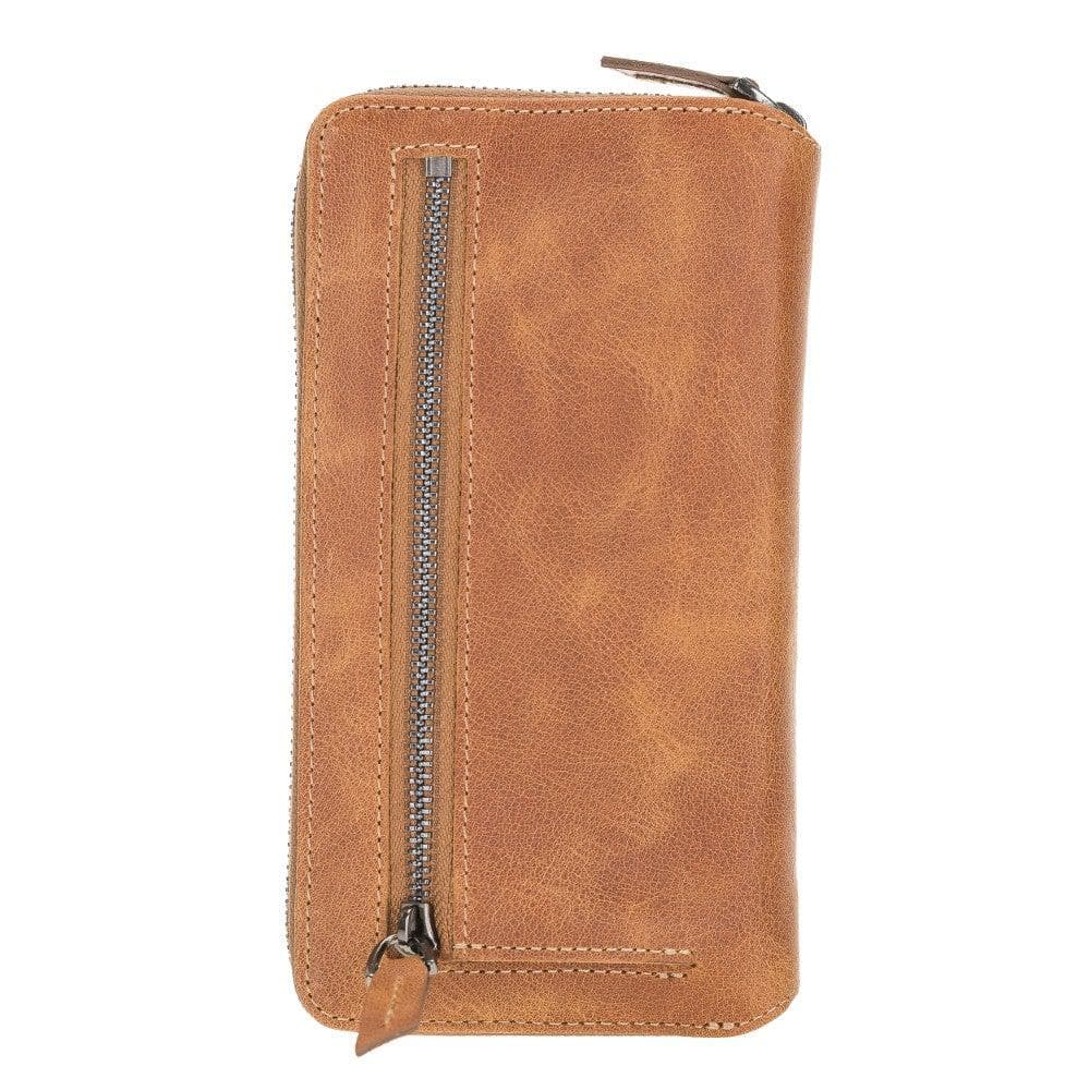 Bouletta Detachable Leather Zipper Wallet Cases for Apple iPhone 12 Series