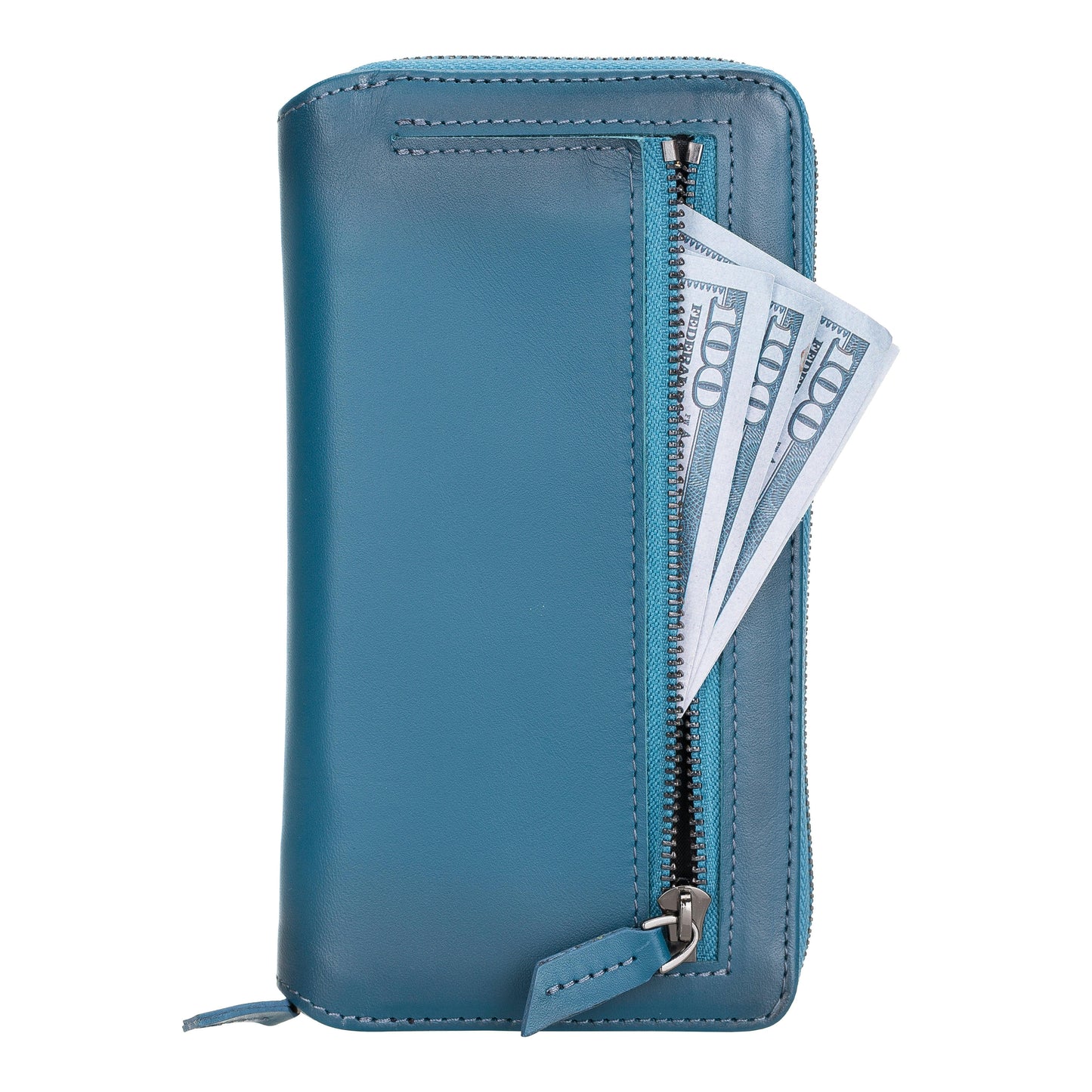 Bouletta Detachable Leather Zipper Wallet Cases for Apple iPhone 12 Series