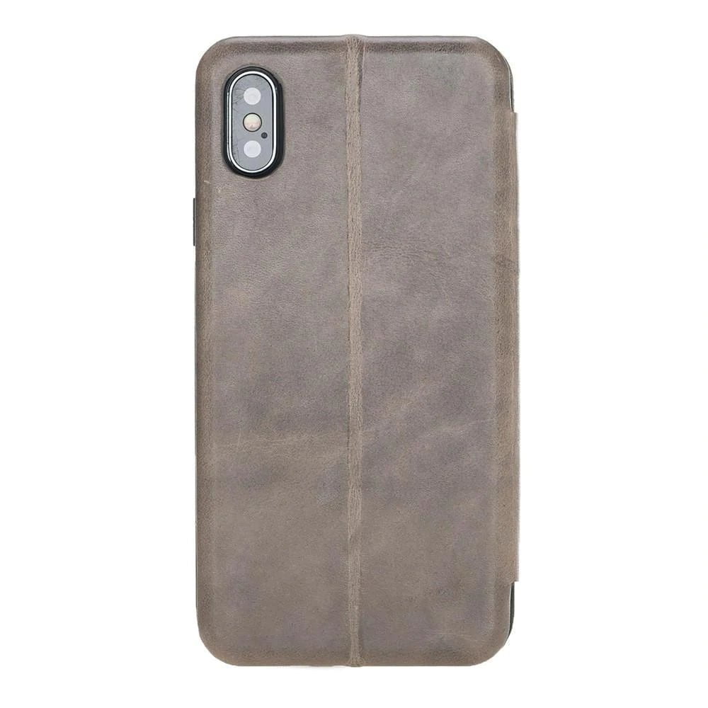 Bouletta Slim Fit Book Leather Case for Apple iPhone X and iPhone XS