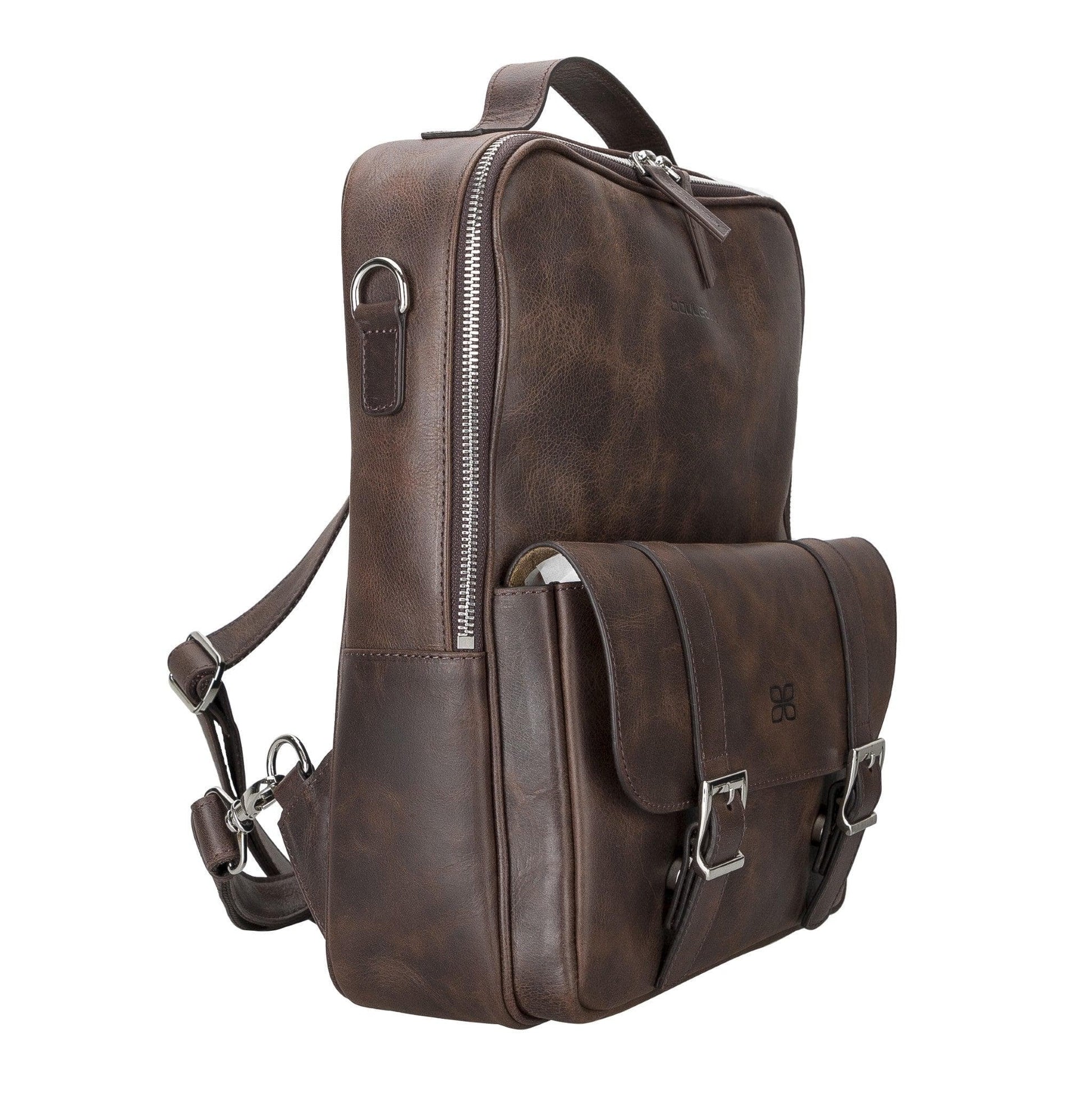 Bouletta Molde Unisex Genuine Leather Backpack for Daily Life or Laptop / MacBook