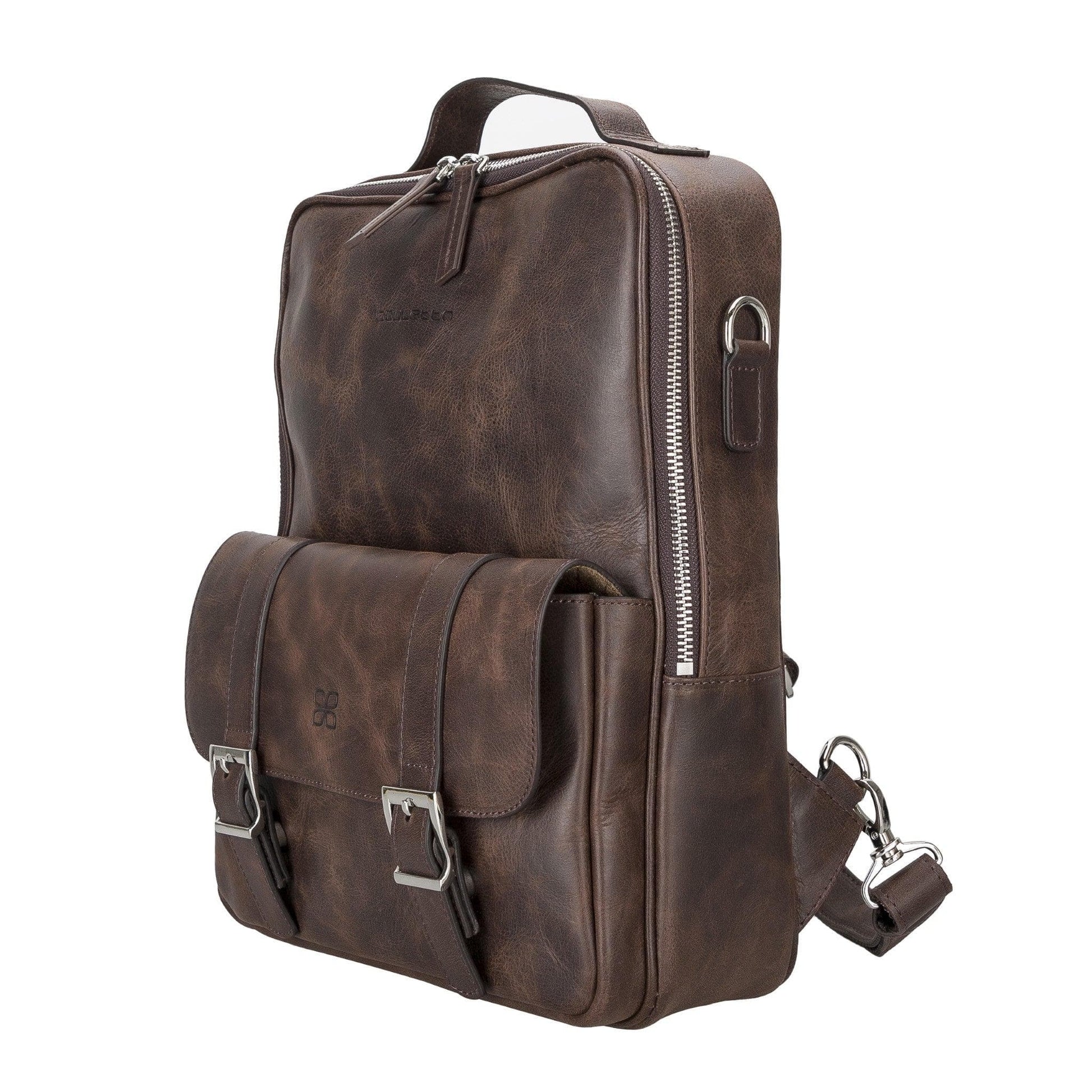 Bouletta Molde Unisex Genuine Leather Backpack for Daily Life or Laptop / MacBook