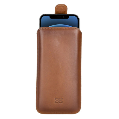 Bouletta Multi Leather Case with Compatible All Mobile Phones Tan