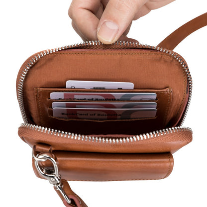 Nino Leather Crossbody Bag